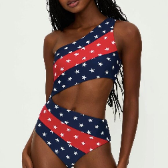 Beach Riot Other - Beach Riot One Piece Liberty Stars XS